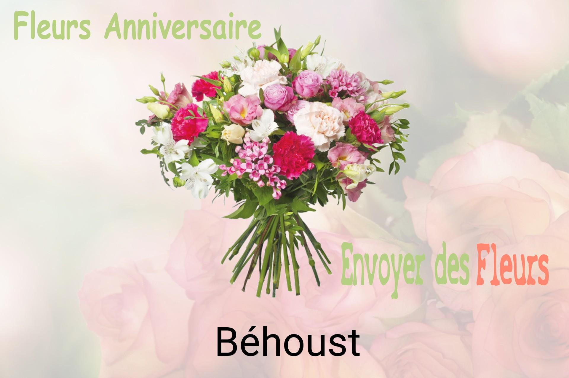 Bouquet de fleurs d’anniversaire livré à Béhoust