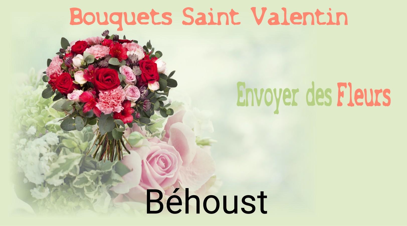 Roses de Saint-Valentin livrées à Béhoust